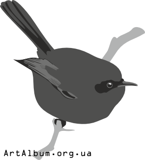 Clipart silhouette of bird