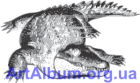 Кліпарт крокодил