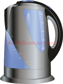 Clipart an electric kettle