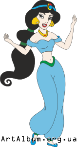Clipart Princess Jasmine