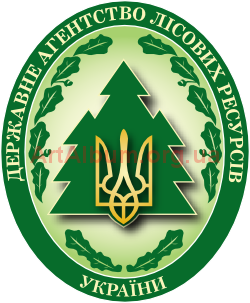 Клипарт Логотип Государственное агентство лесных ресурсов Украины