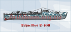 Clipart torpedo boat Schnellbot S-100