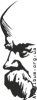 Clipart Taras Shevchenko silhouette