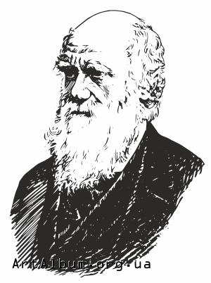 Clipart Charles Robert Darwin