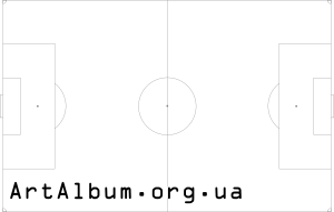 Clipart soccer field (plan)