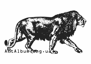 Clipart asiatic lion