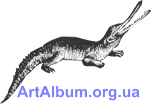 Clipart gavialis