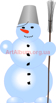 Clipart snowman