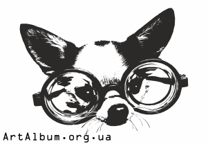 Clipart dog in glasses