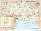 Clipart map of Ukraine by UN