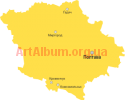 Clipart Poltava region map