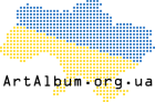 Clipart map of Ukraine with circles