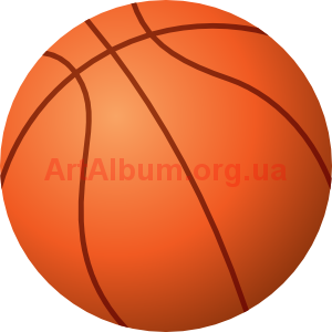 Clipart basketball ball