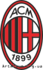 Clipart FC Milan logo